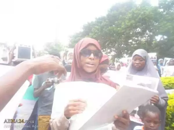 Army kidnapped 50 of our girls – IMN protests [PHOTOS]